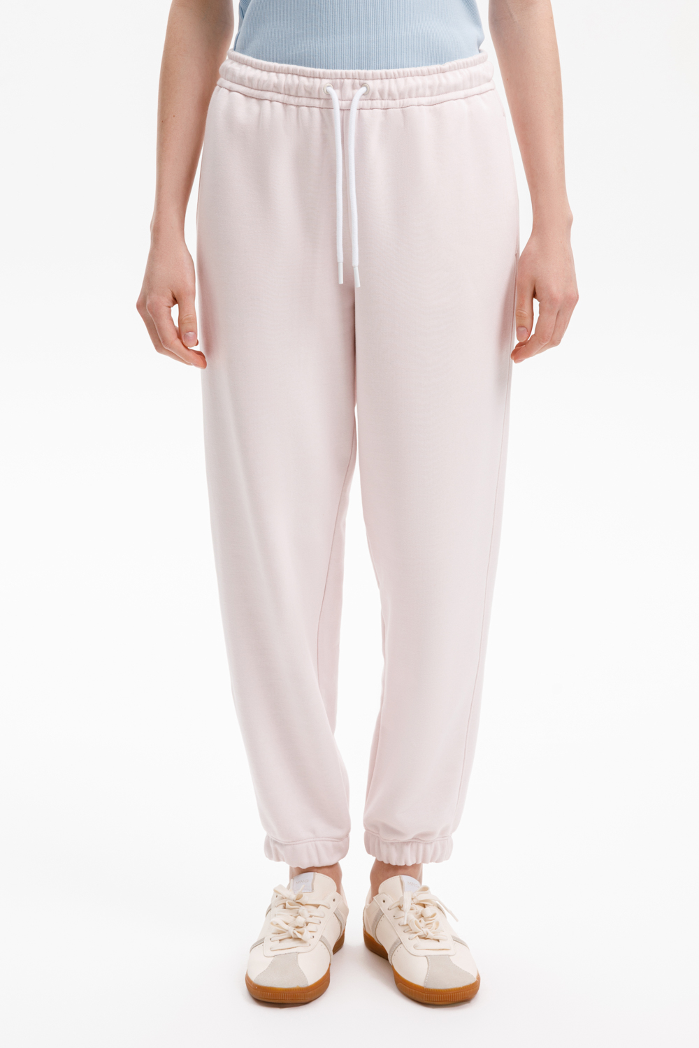 картинка Брюки из мягкого двухцветного футера от магазина Одежда+