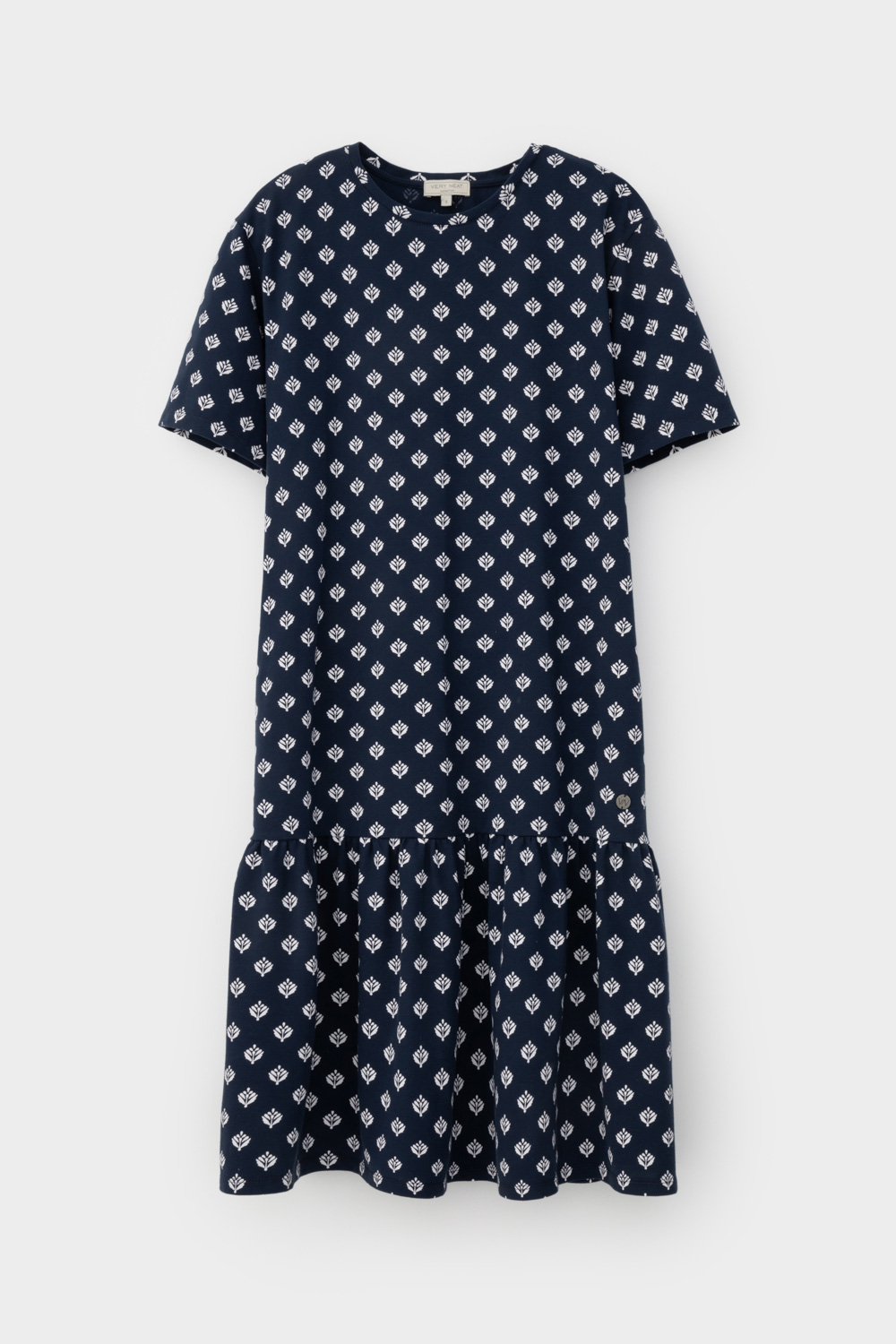 картинка Текстурное платье из пике от магазина Одежда+