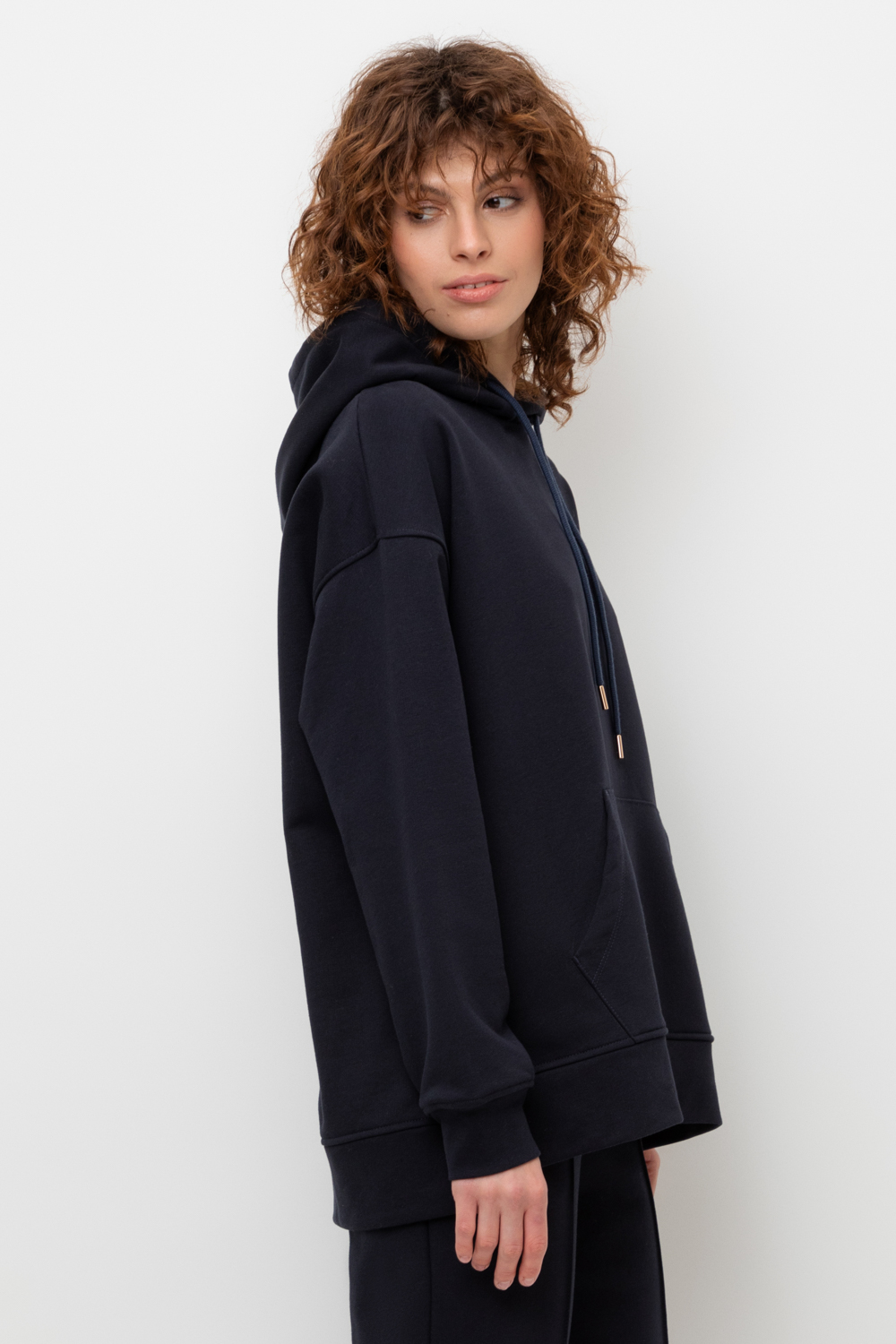 картинка Толстовка с капюшоном из петельчатого футера от магазина Одежда+