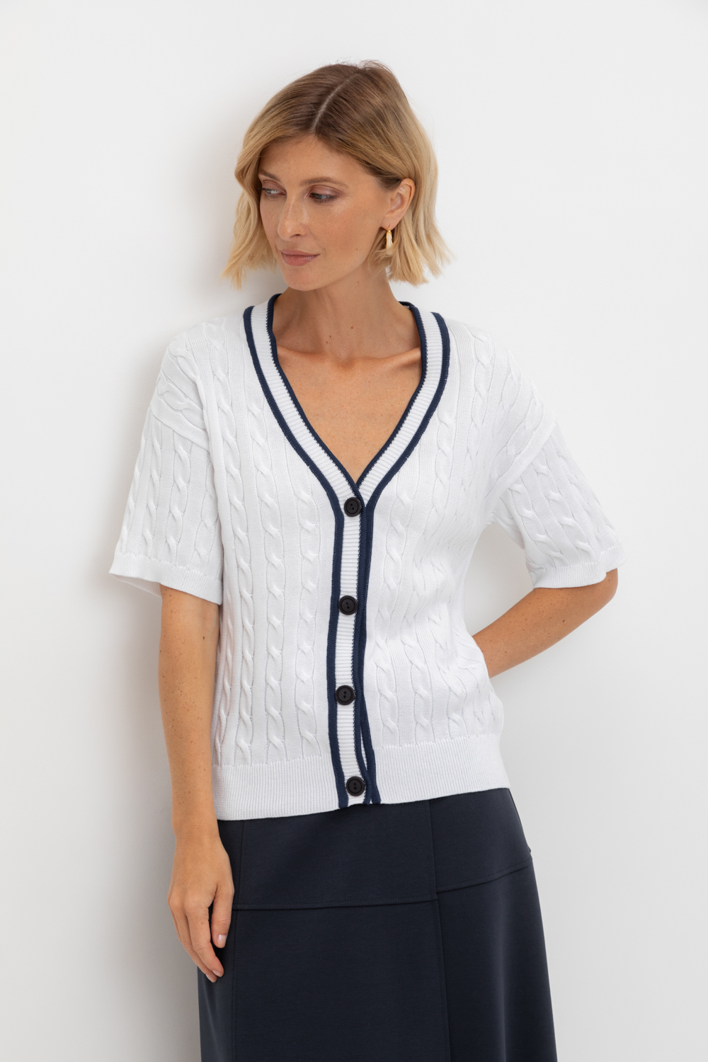 картинка Кардиган из итальянской пряжи от магазина Одежда+