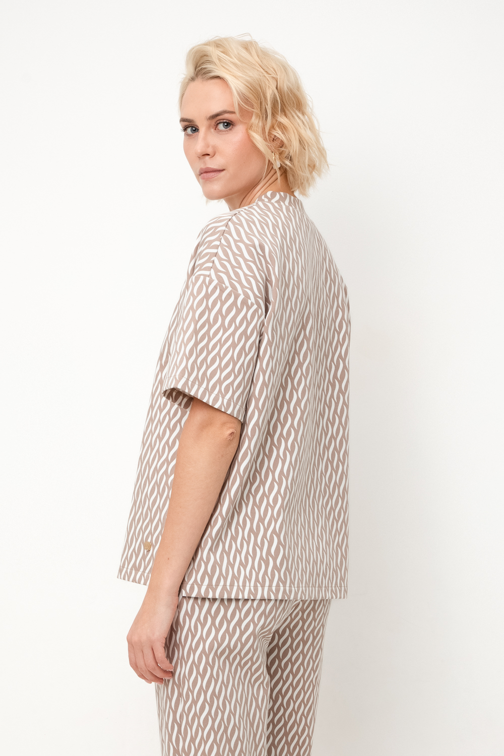 картинка Блуза из премиального трикотажа от магазина Одежда+