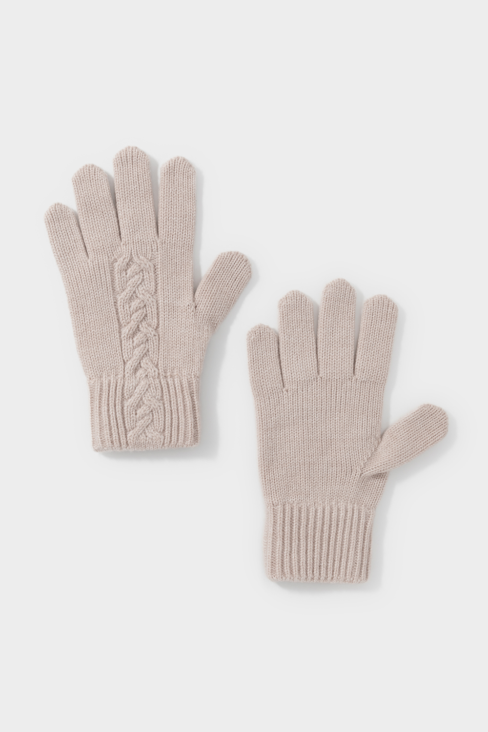 картинка Перчатки вязаные из полушерсти от магазина Одежда+