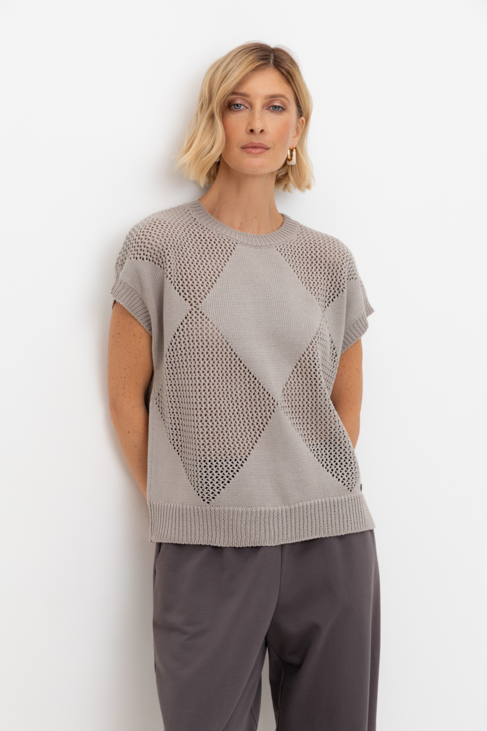 картинка Джемпер из премиальной хлопковой пряжи от магазина Одежда+