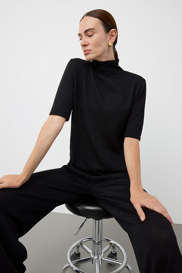 картинка Джемпер из вискозы с метанитом от магазина Одежда+