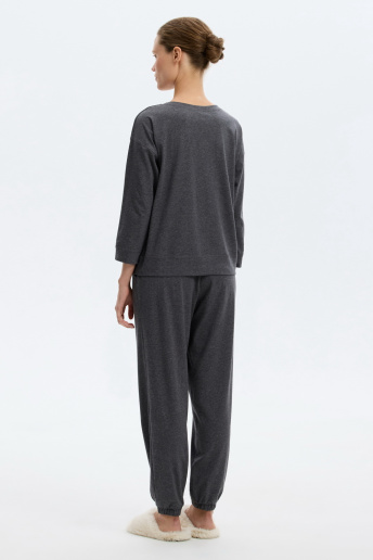 картинка Комплект джемпер и брюки из 100% хлопка от магазина Одежда+