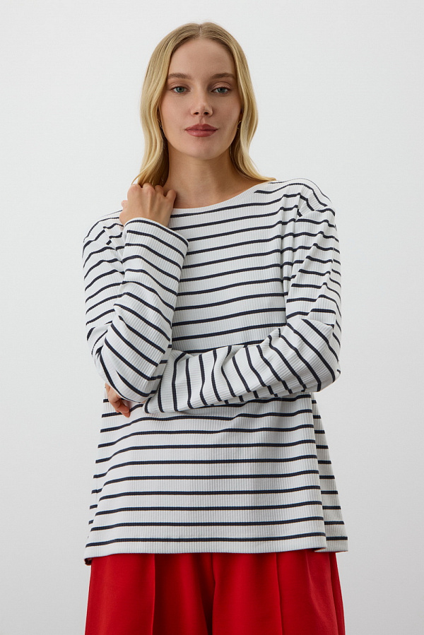 картинка Лонгслив из хлопка от магазина Одежда+