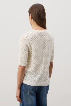 картинка Джемпер из итальянской пряжи с коротким рукавом от магазина Одежда+