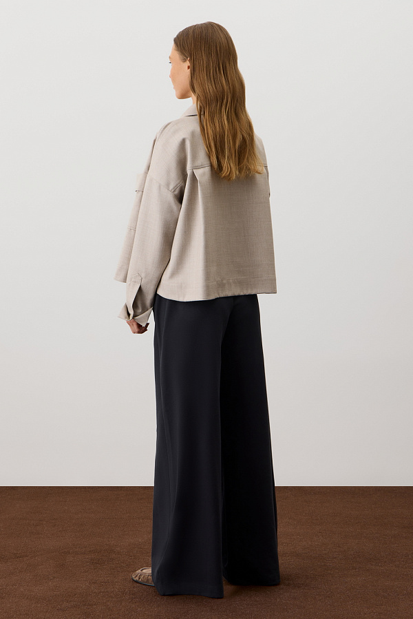 картинка Брюки из пике от магазина Одежда+