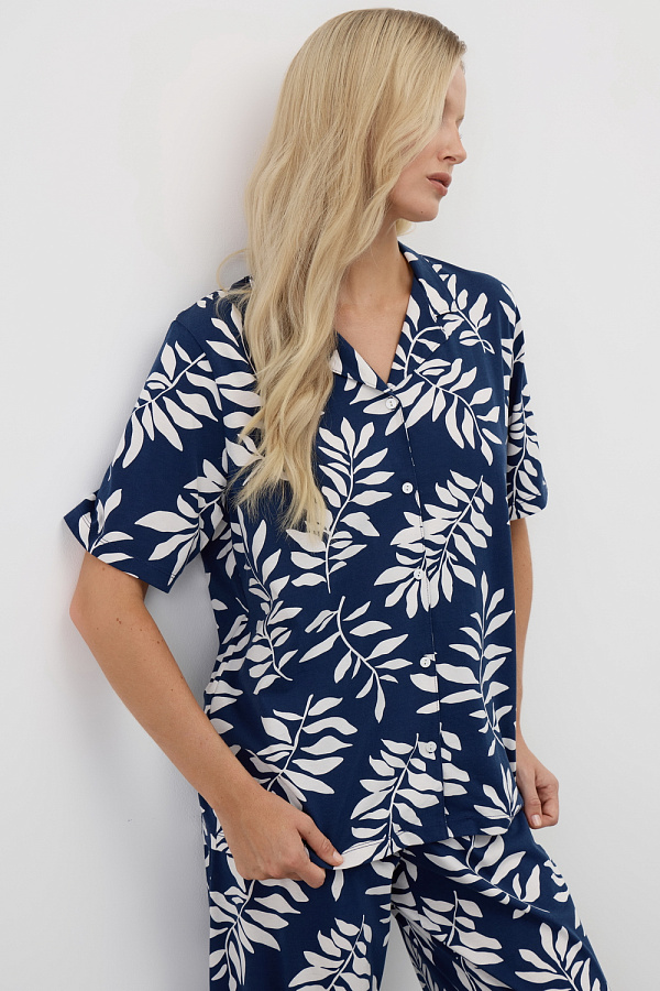 картинка Комплект рубашка и брюки из 100% хлопка от магазина Одежда+