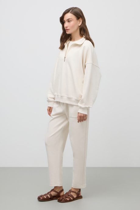 картинка Джемпер с воротником на молнии от магазина Одежда+