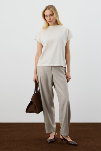 картинка Футболка с высоким воротником от магазина Одежда+