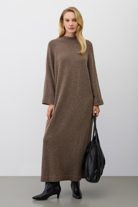 картинка Платье с мериносом и шелком от магазина Одежда+