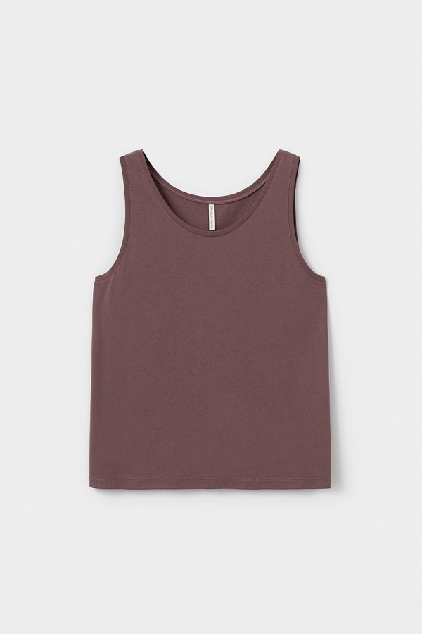 картинка Комплект топ и шорты из хлопка с модалом от магазина Одежда+