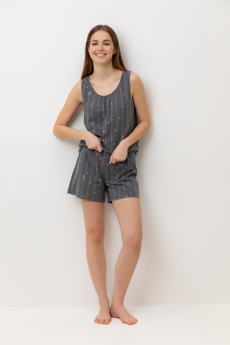 картинка Комплект топ и шорты из 100% хлопка от магазина Одежда+