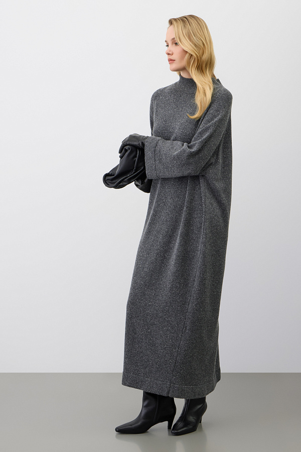 картинка Платье с мериносом и шелком от магазина Одежда+