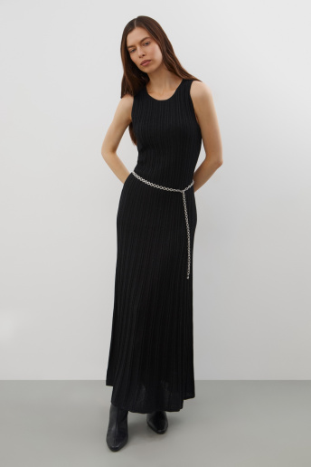 картинка Платье из вискозы с метанитом от магазина Одежда+