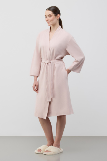 картинка Халат из 100% вафельного хлопка от магазина Одежда+