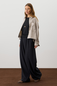 картинка Брюки из пике от магазина Одежда+