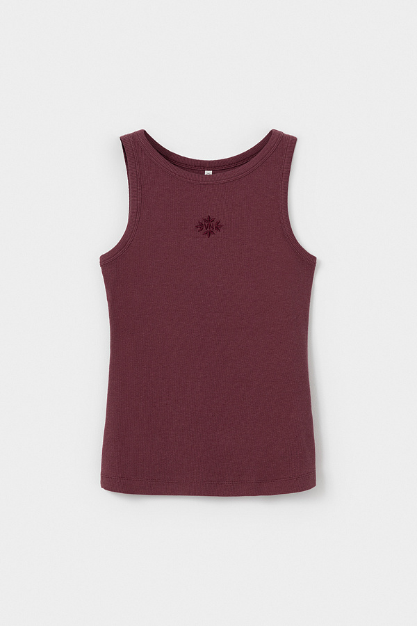 картинка Комплект топ и шорты из хлопка в рубчик от магазина Одежда+