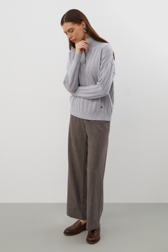 картинка Джемпер из 100% шерсти от магазина Одежда+