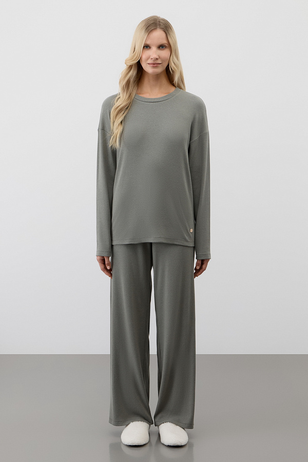 картинка Комплект из хлопка в рубчик от магазина Одежда+