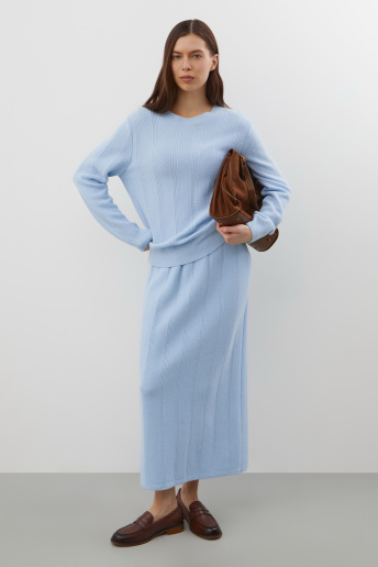 картинка Юбка с кашемиром и мериносом от магазина Одежда+