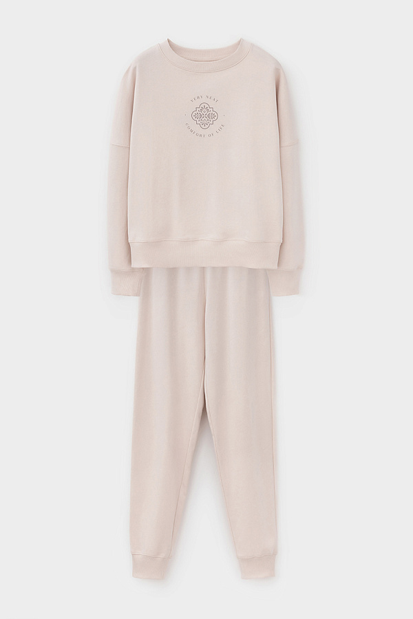 картинка Комплект толстовка и брюки из футера от магазина Одежда+