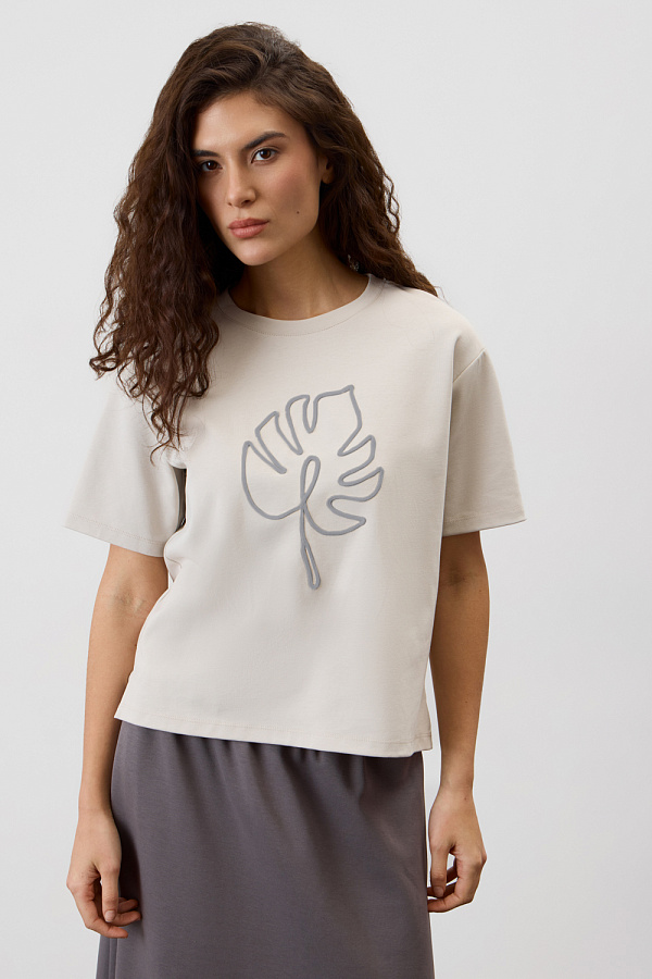 картинка Футболка из хлопка от магазина Одежда+