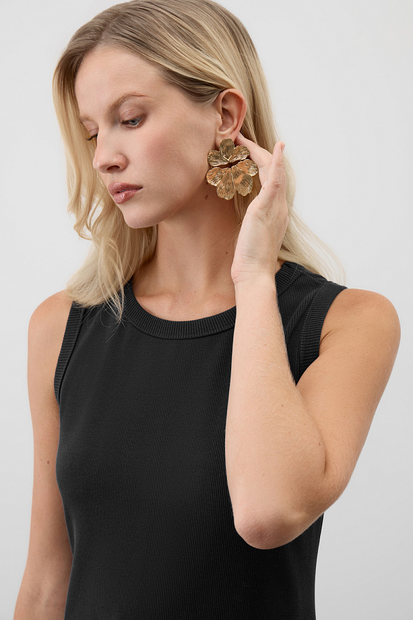 картинка Сарафан из хлопка в рубчик от магазина Одежда+