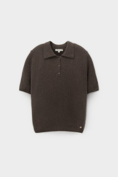 картинка Джемпер-поло с  шерстью енота от магазина Одежда+