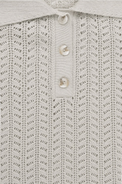 картинка Ажурное поло из итальянской пряжи от магазина Одежда+