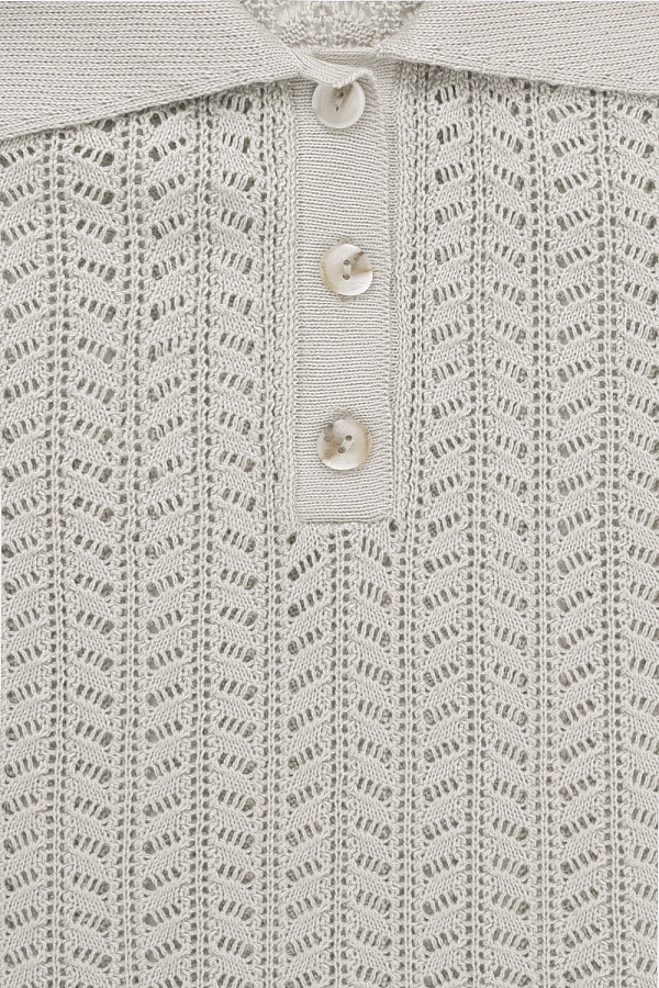 картинка Ажурное поло из итальянской пряжи от магазина Одежда+