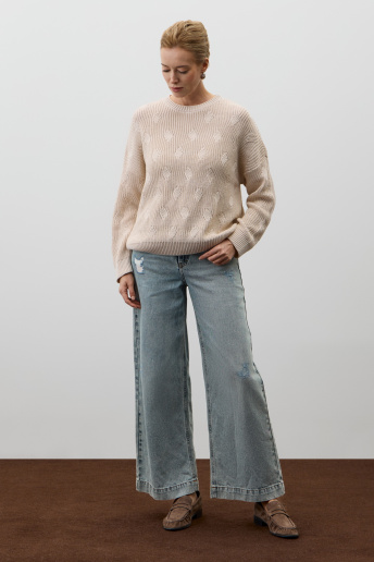 картинка Джемпер с крупными косами от магазина Одежда+