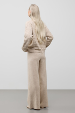 картинка Брюки из шерсти мериноса с кашемиром от магазина Одежда+