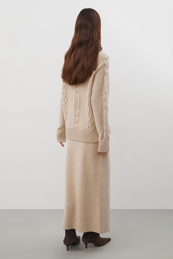 картинка Джемпер с мериносом и кашемиром от магазина Одежда+