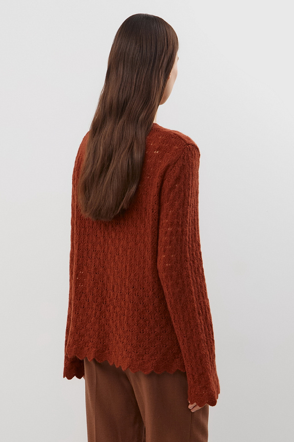 картинка Ажурный джемпер от магазина Одежда+