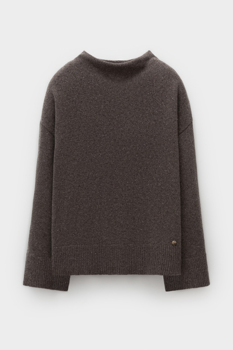 картинка Джемпер с мериносом и шелком от магазина Одежда+