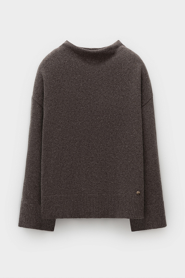 картинка Джемпер с мериносом и шелком от магазина Одежда+