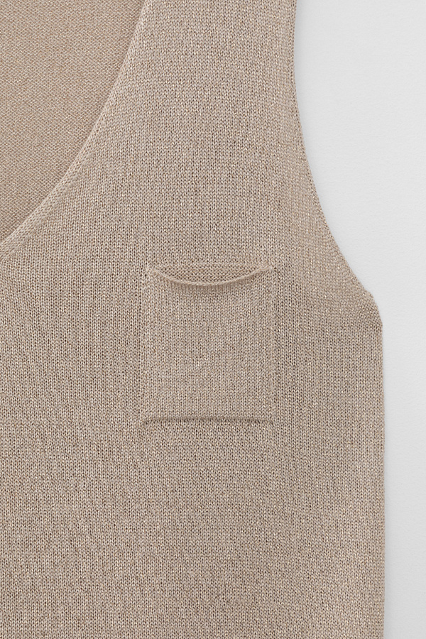 картинка Гладкий топ из вискозы от магазина Одежда+