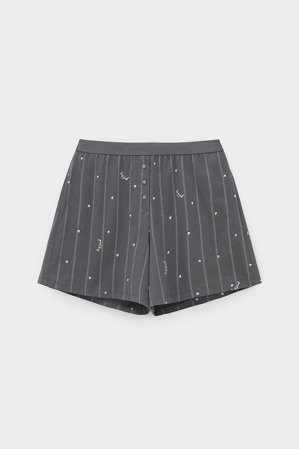 картинка Комплект топ и шорты из 100% хлопка от магазина Одежда+