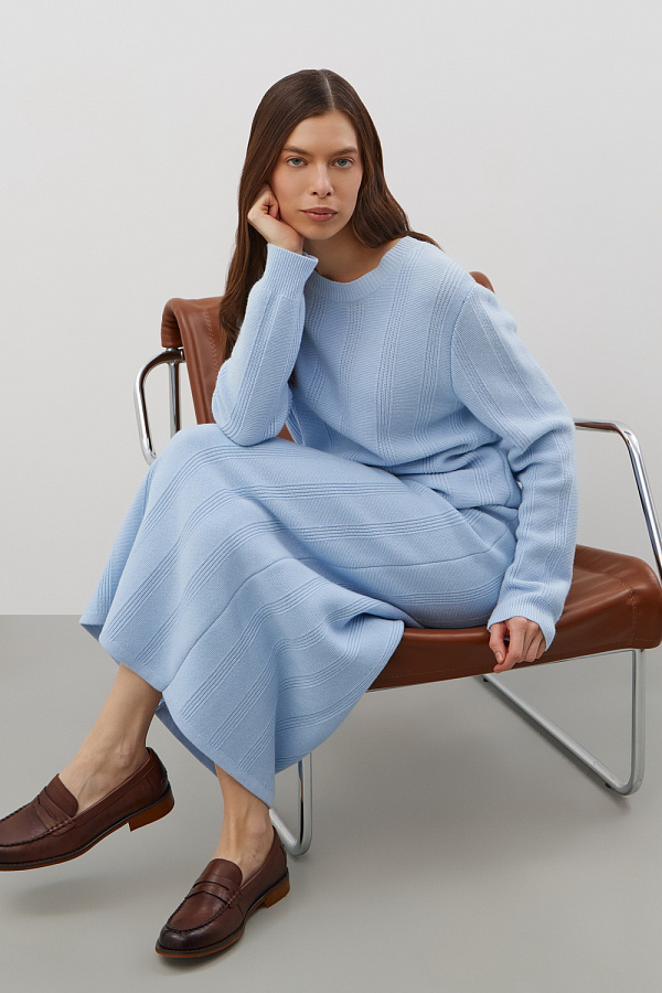 картинка Юбка с кашемиром и мериносом от магазина Одежда+