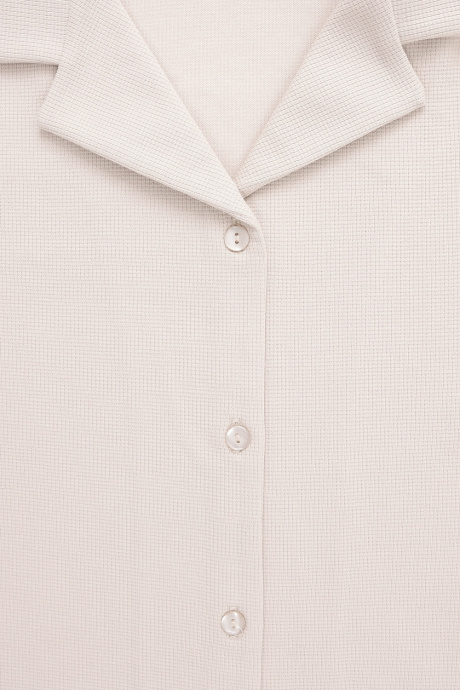 картинка Комплект рубашка и шорты из вафельного хлопка от магазина Одежда+