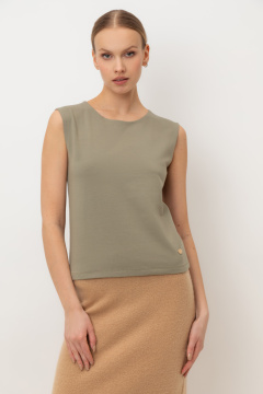 картинка Топ из мягкого хлопка от магазина Одежда+