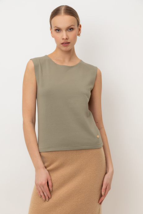 картинка Топ из мягкого хлопка от магазина Одежда+