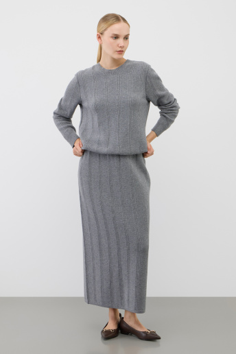 картинка Юбка с кашемиром и мериносом от магазина Одежда+