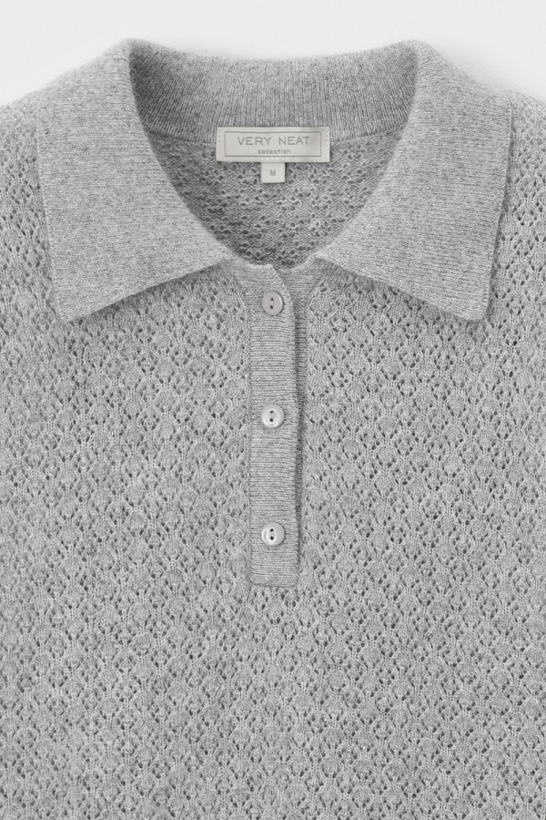 картинка Джемпер-поло с  шерстью енота от магазина Одежда+