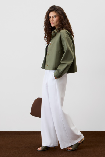 картинка Брюки из пике от магазина Одежда+