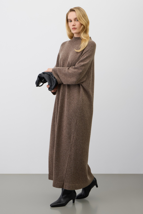 картинка Платье с мериносом и шелком от магазина Одежда+