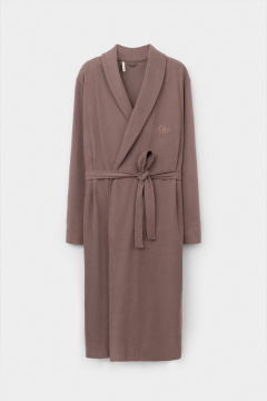 картинка Халат из 100% хлопка с пич эффектом от магазина Одежда+