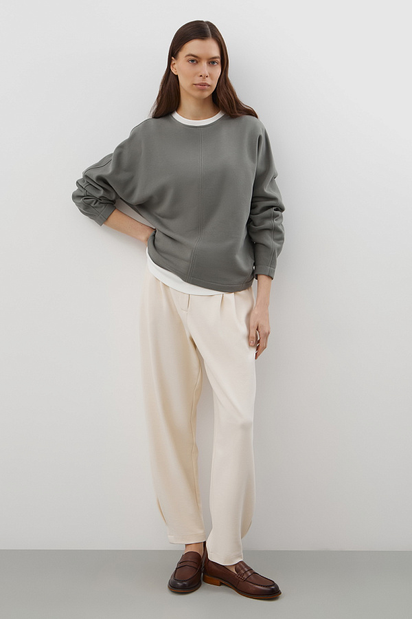 картинка Джемпер из футера от магазина Одежда+